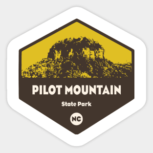 Pilot Mountain State Park North Carolina Sticker